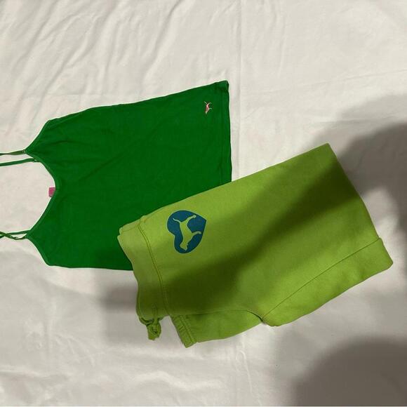 Y2K Vintage Pink Victoria Secret Tank top and Pants set - Picture 5 of 8